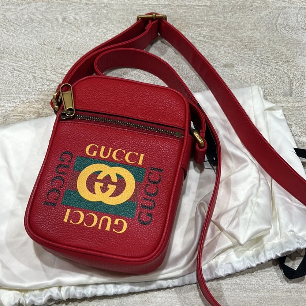 Gucci Print Messenger Bag - Picture 3 of 11